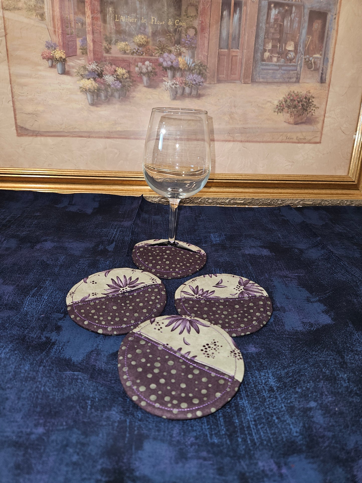 Wine Slipper Coaster - Set of 4