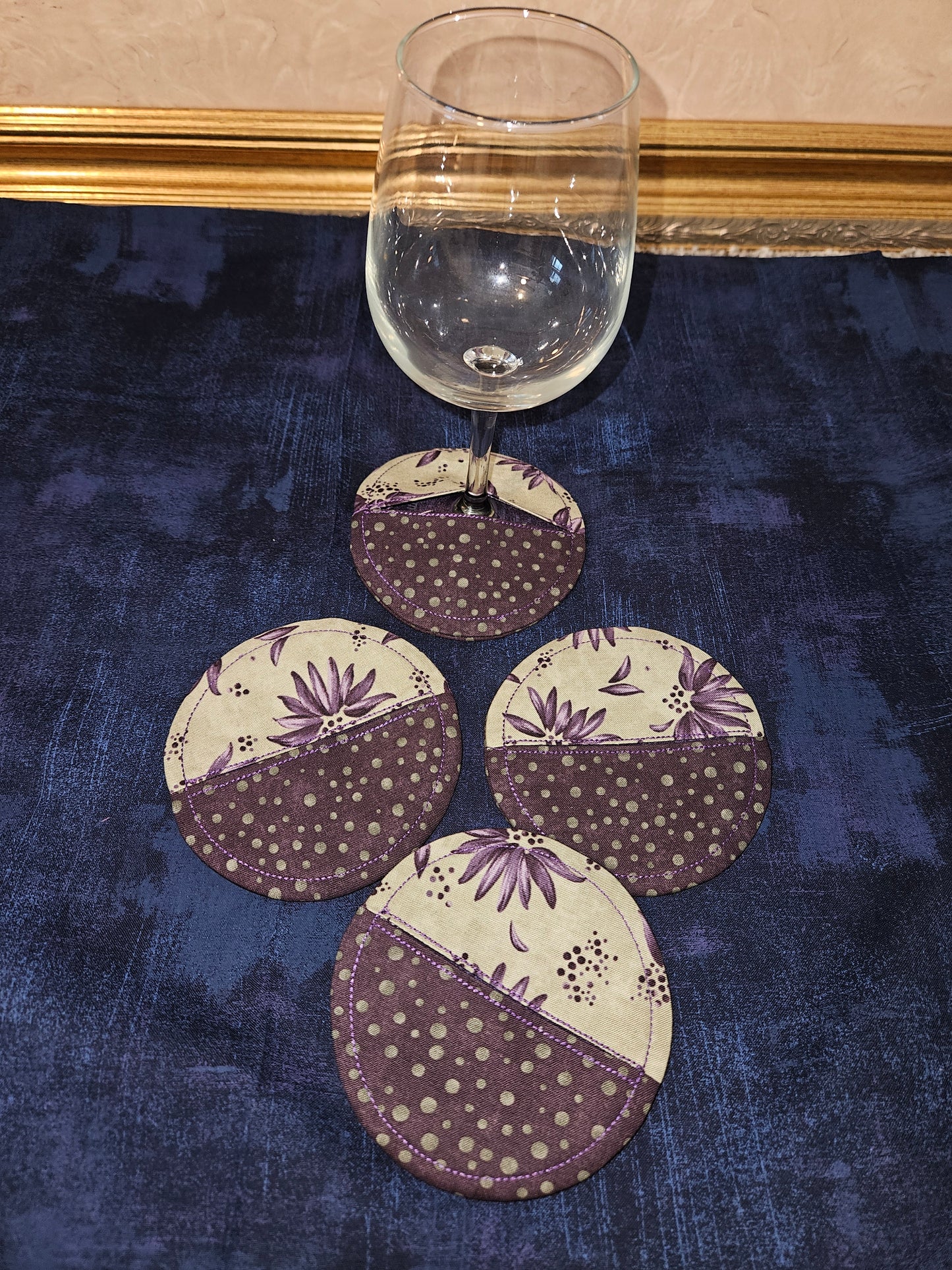 Wine Slipper Coaster - Set of 4