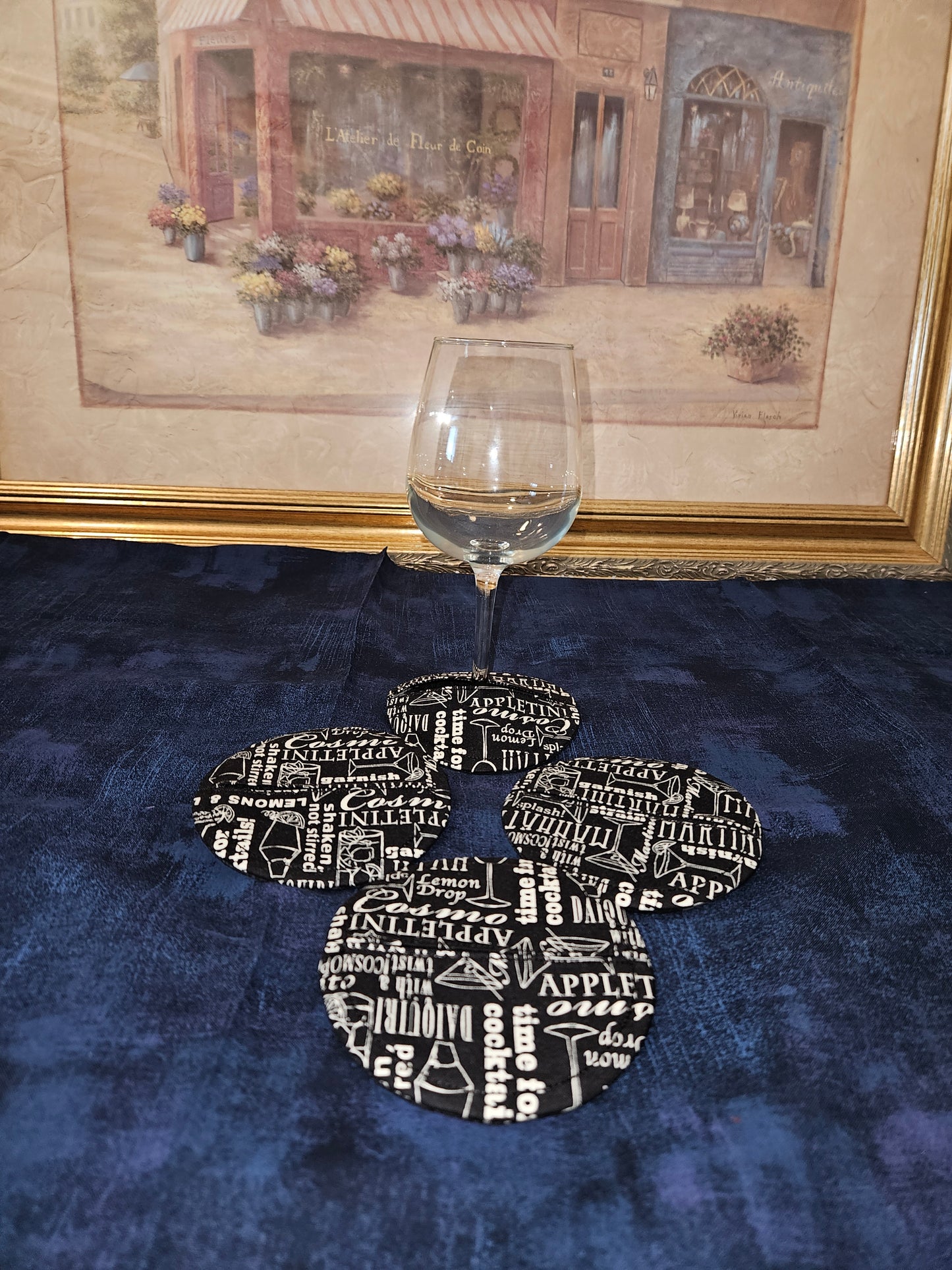 Wine Slipper Coaster - Set of 4