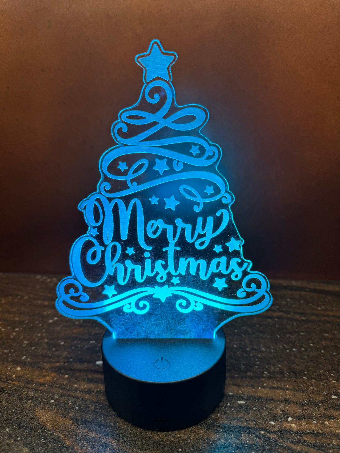 Holiday Engraved LED Light Display