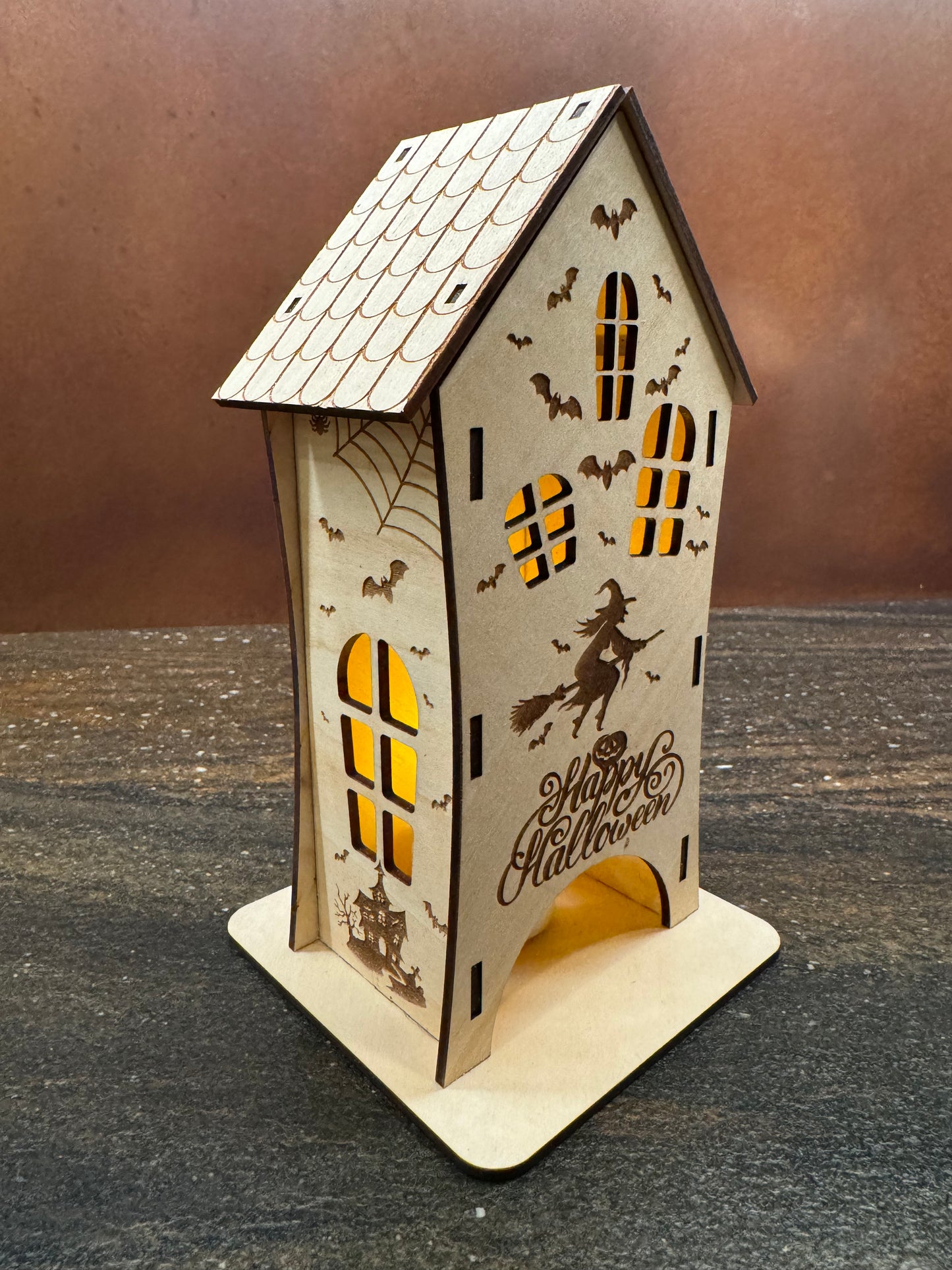 Halloween Tealight House