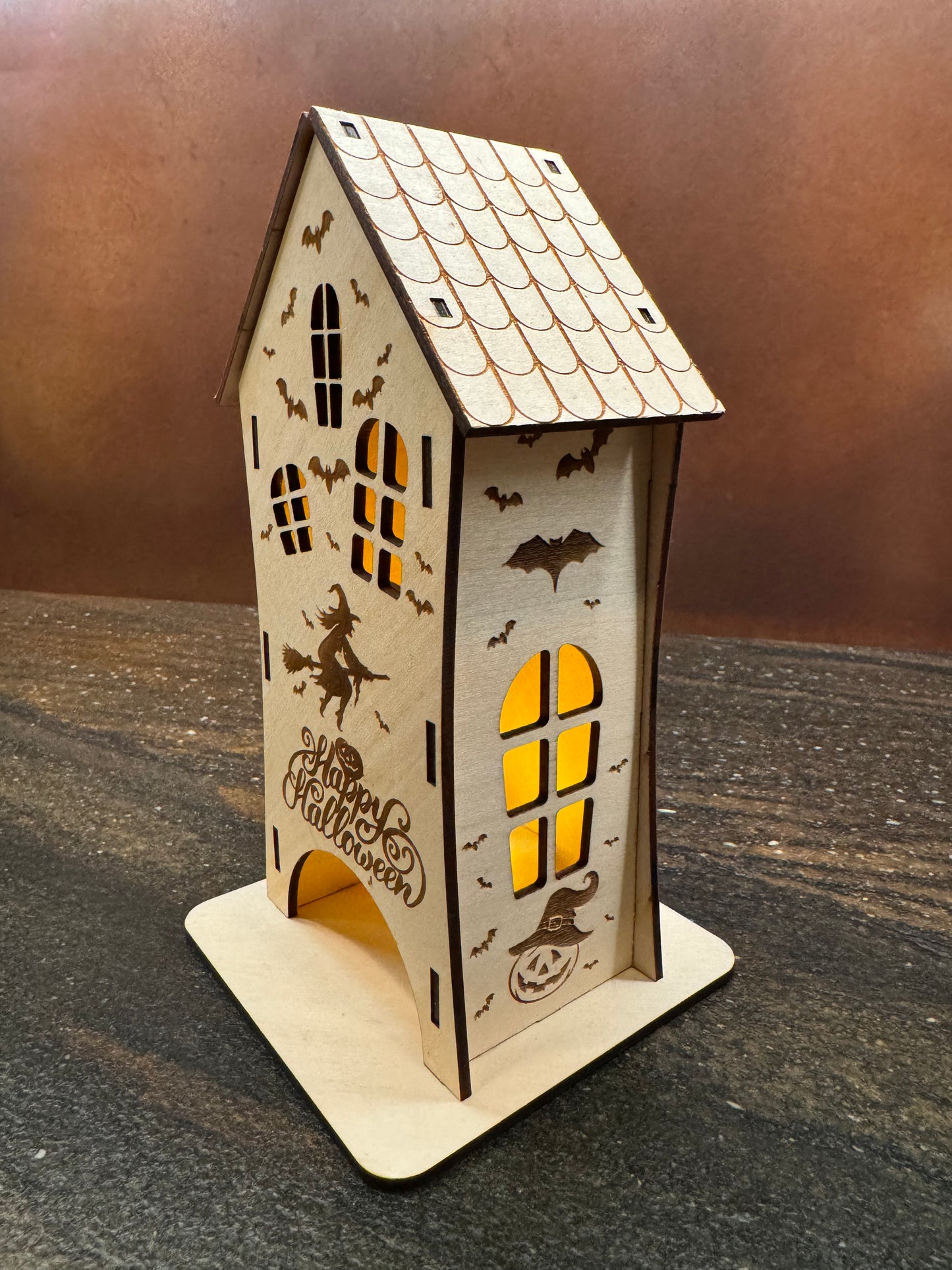 Halloween Tealight House