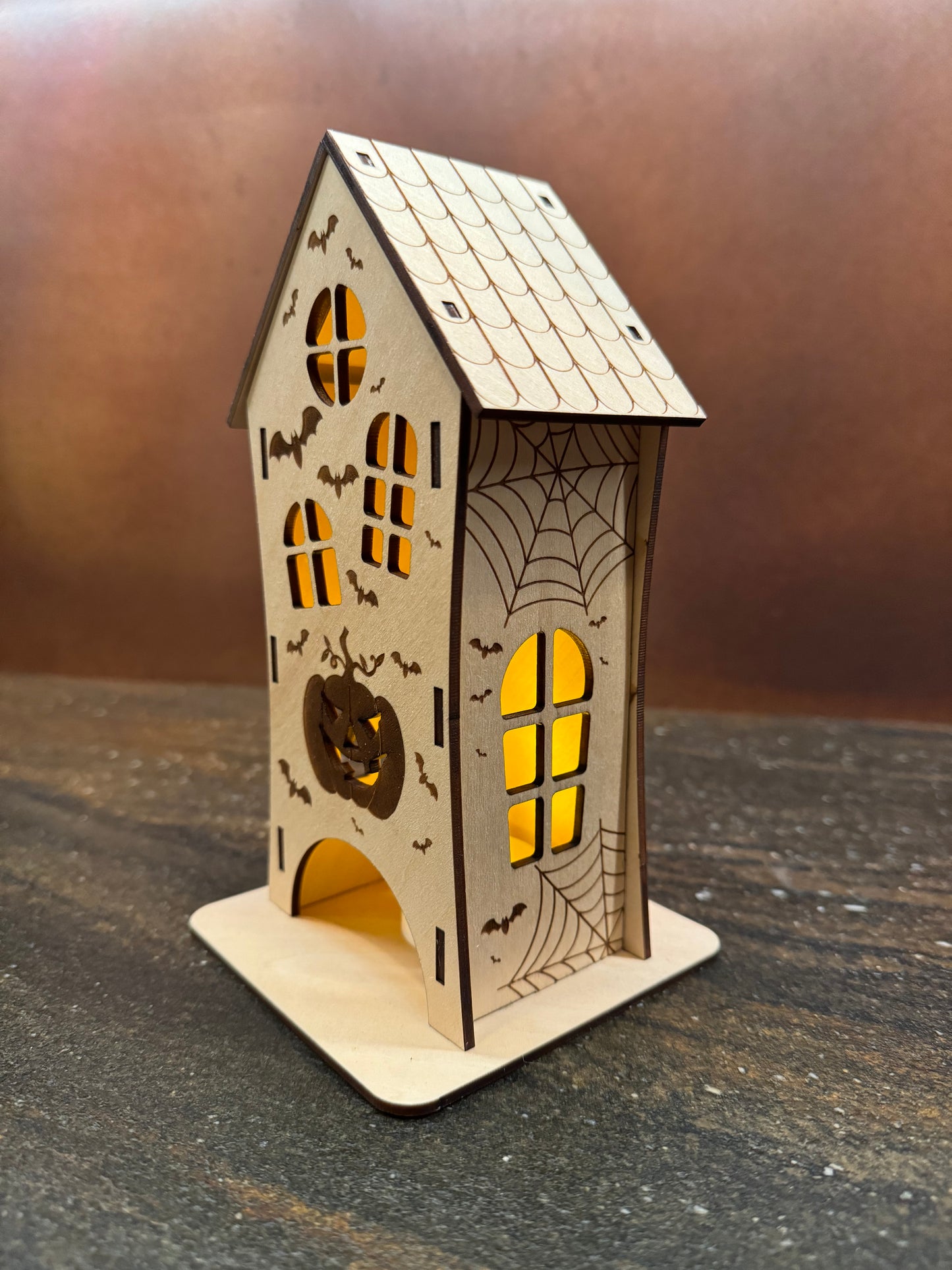 Halloween Tealight House