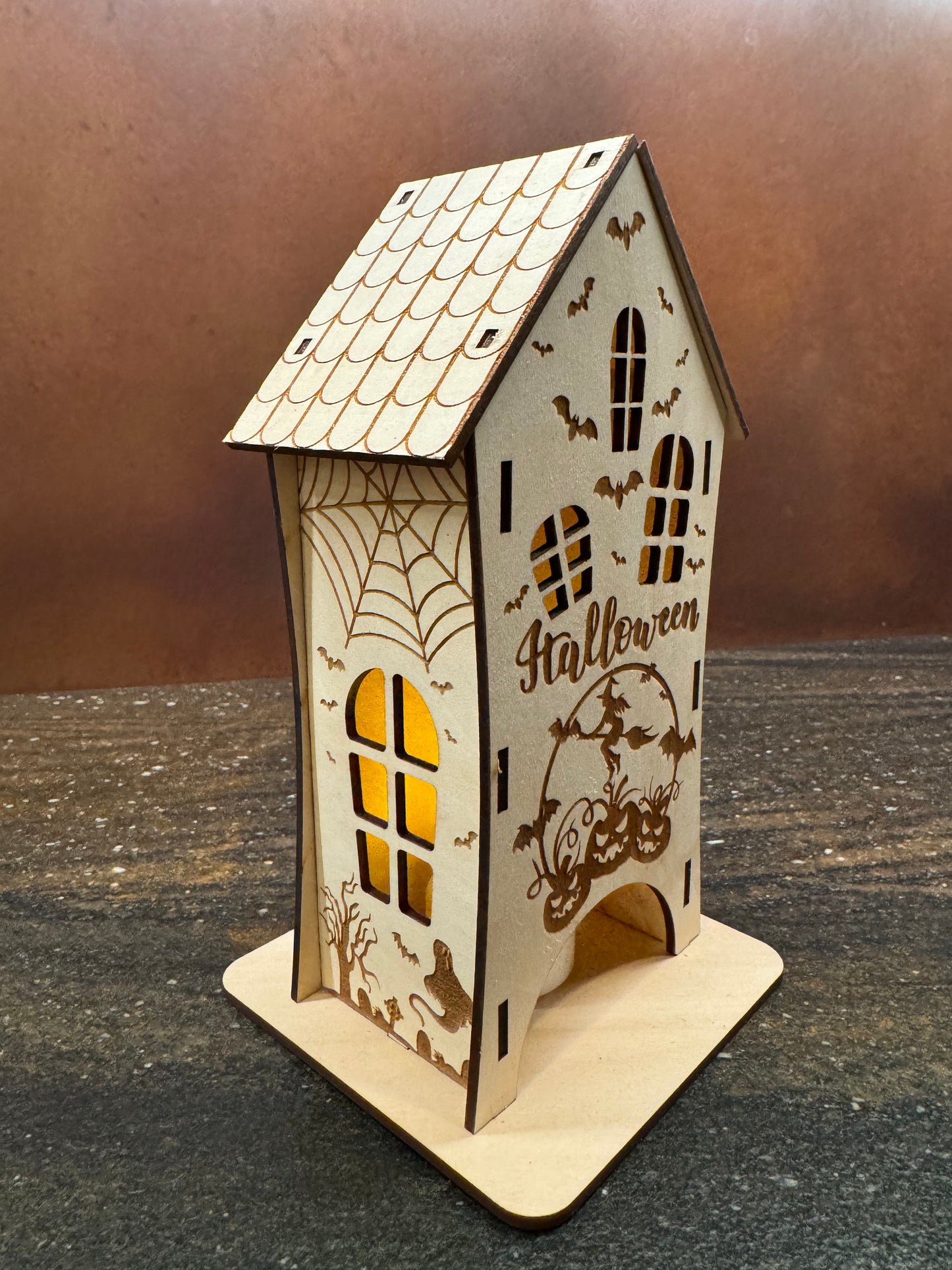 Halloween Tealight House