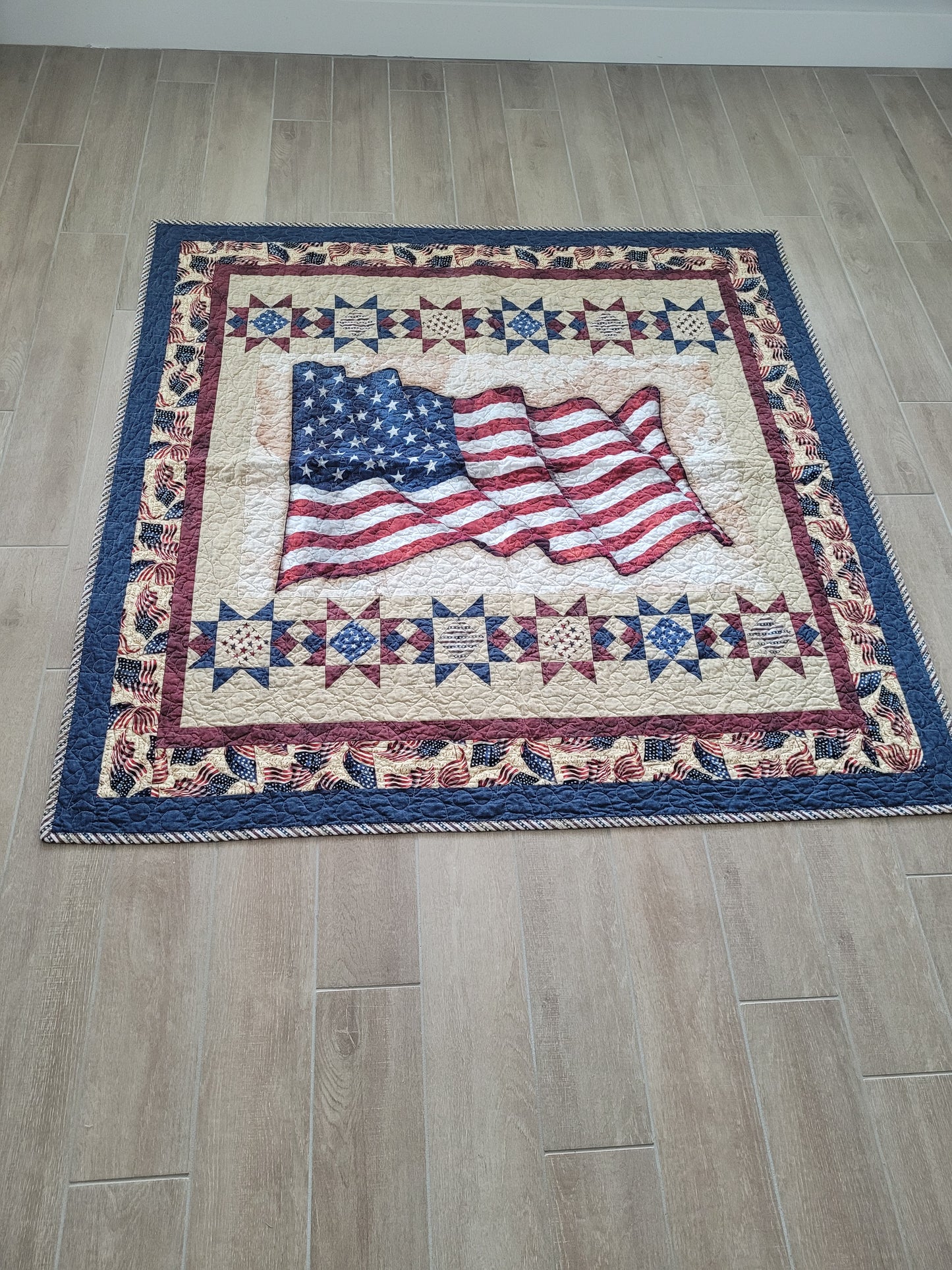 Patriot Lap Quilt