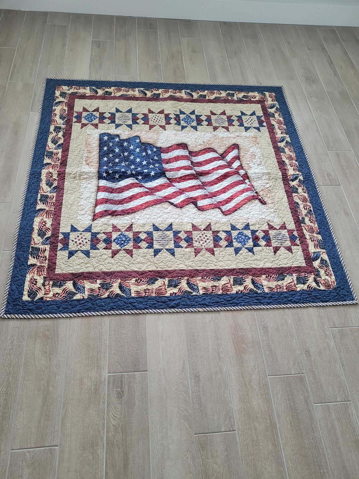 Patriot Lap Quilt