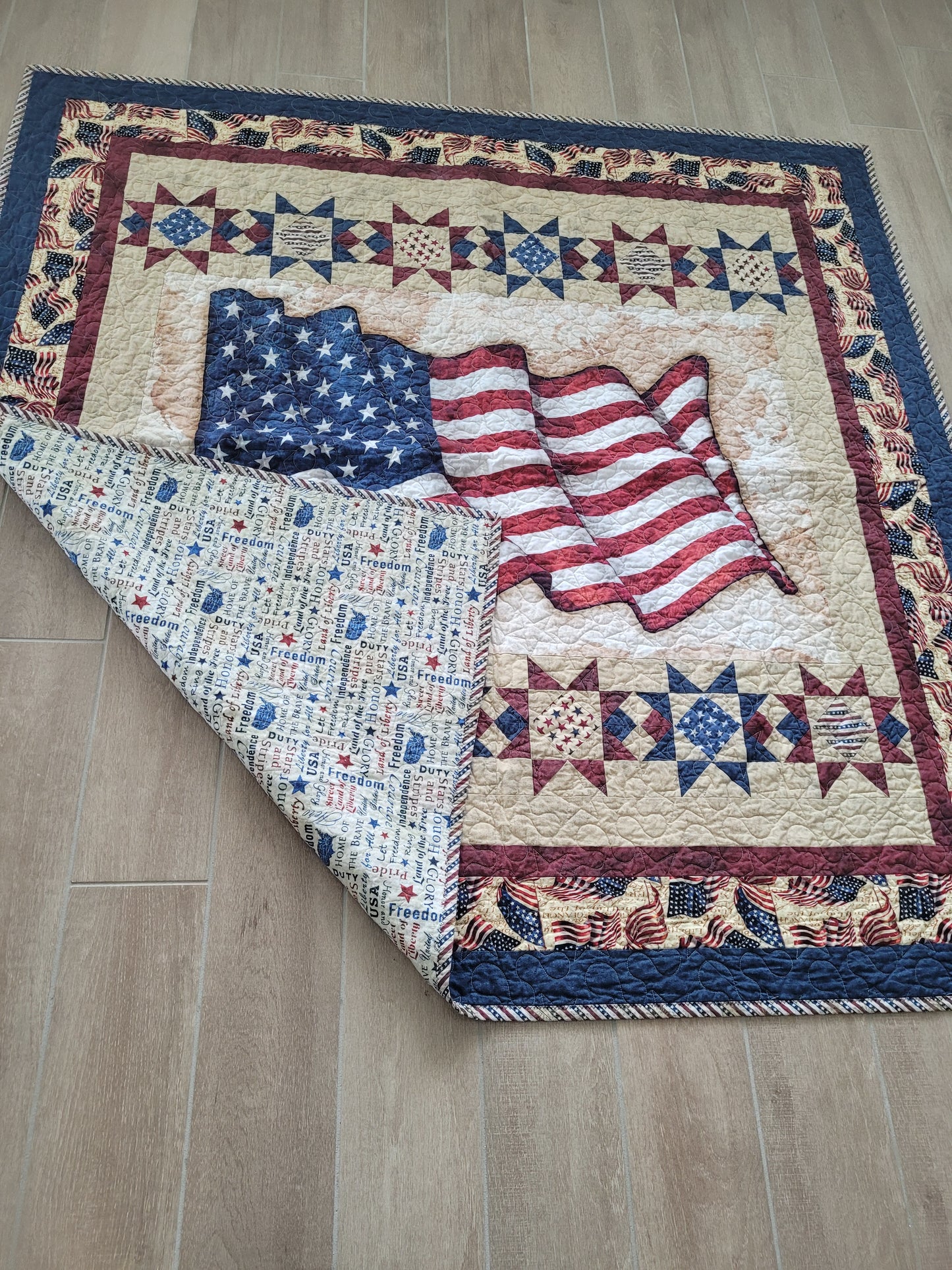 Patriot Lap Quilt