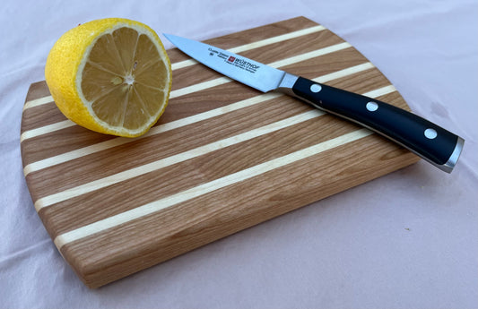Striped Small Garnish Cutting Board